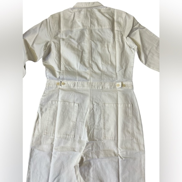 OUTERKNOWN S.E.A Jumpsuit Utility Coveralls Jumpsuit in Natural Size Small New - Picture 8 of 12